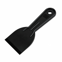 Spatule plate légère en plastique ABS noir, étanche, pour toiture et sol, isolation EIFS, adhésif, mortier, panneau de support