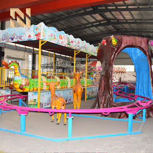 Nova Rides, Atracción de Parque de Diversiones, Tren Eléctrico de Montaña Rusa Steel Dragon, Mini Montaña Rusa de 12 Plazas en Venta - Product Image 5