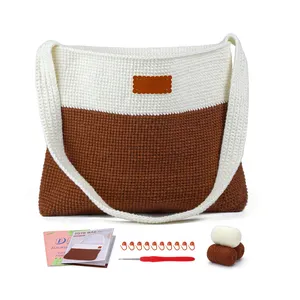 Manufacture Handmade Crochet Bag Diy Crochet Kit For Beginners Crochet Beginners Kit