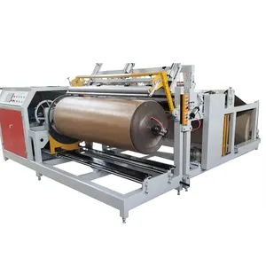 High Efficiency Automatic Big Size Paper Tube Pipe Core Cutter Parallel Drum Making Machine