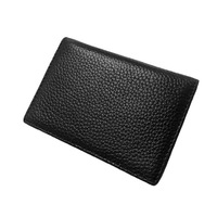 Pabrik ODM&OEM Grosir Kustom Dompet & Tempat Kartu Nama Kulit Asli Jepang Model Tanpa Penutup 0662