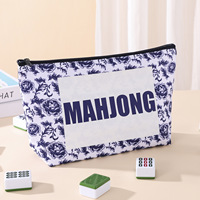 Nouvelle Trousse de Toilette de Voyage Portable de Luxe Bleue Grande Capacité Imperméable pour Maquillage et Articles de Toilette – Idéale pour l'Export