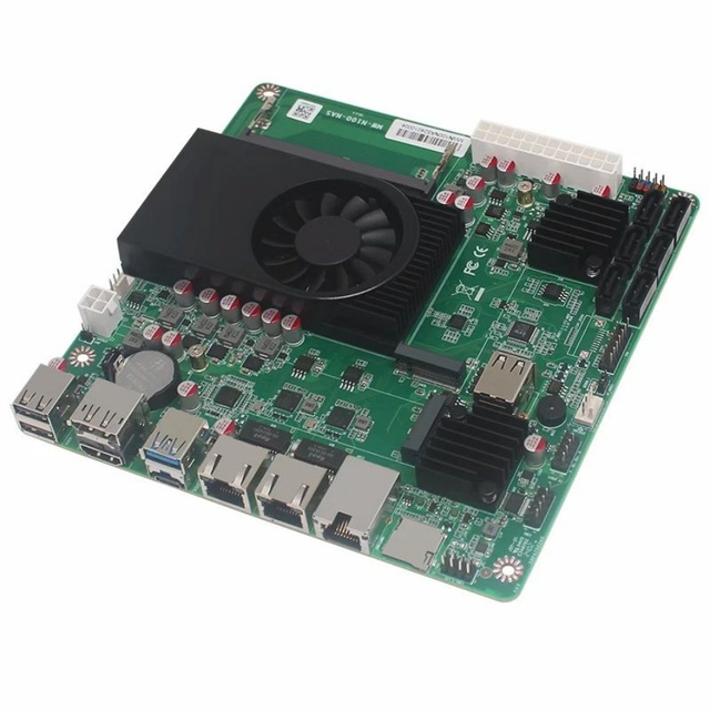Topton Firewall ITX Mainboard N150 I3 N305 2*i226-V 2.5G 6*SATA3.0 2*NVMe DDR5 4800MHz Home Server 1*10G 6-Bay NAS Motherboard