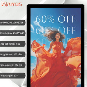 Pantalla LCD de 55 pulgadas Reproductor de video Android OS Pantalla LCD Máquina de publicidad para uso de <span class=keywords><strong>7x24</strong></span> - Product Image 3