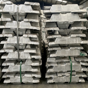 Lingot d'aluminium de qualité supérieure 99,6 % – Matière première de haute qualité pour la fabrication industrielle et les applications de fonderie métallique - Product Image 1