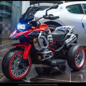 Motocicleta Eléctrica Todoterreno de Doble Asiento y Doble Motor para Niños de 145 cm y 12 V, Coche de Juguete Recargable para Niños y Niñas, Triciclo - Product Image 2