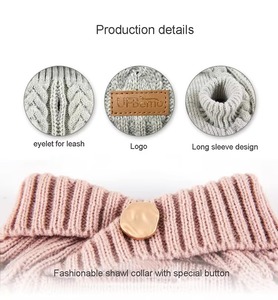 Hot Sale Manufacturer Wholesale Multi-colors Warm Soft Winter <b>Sweater</b> Pet Dog Clothes - Product Image 4