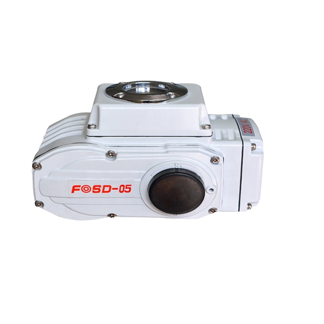 Electric Solenoid Quarter Turn On-off Shutoff Valve Actuators with Torque 50-4000N.m OEM Support