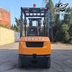 Chariot élévateur Toyota 7FD15 1,5 tonne d'occasion, chariot élévateur d'occasion du Japon 1,5 tonne 1DZ-2, moteur Toyota, machine d'occasion, alimenté au carburant, 1500 kg - Product Image 4
