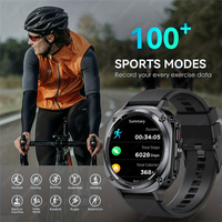 Jam Tangan Pintar Baru Watch 7 Ultra Tahan Air IP68, Panggilan, Deteksi Detak Jantung, Senter LED, Smartwatch Outdoor untuk Android iOS