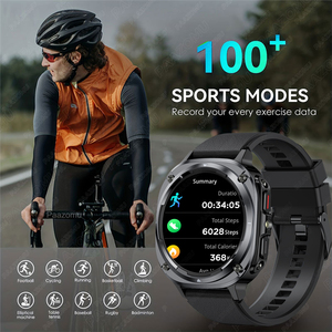 Nouvelle montre connectée Watch 7 Ultra, étanche IP68, appels Bluetooth, fréquence cardiaque, lampe torche LED, montre connectée d'extérieur pour Android iOS - Product Image 4