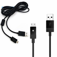Câble de charge USB en cuivre pur de 2,75 m pour manette de jeu XBOX ONE S/PS4, stock d'usine