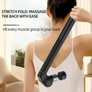 Pistolet de massage thermique sans balais puissant à 4 vitesses, 25 kg de force de poussée, rechargeable, pour la récupération sportive (OEM/ODM) - Product Image 6