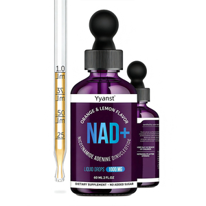 Suplemento de belleza OEM/ODM que apoya el metabolismo, altamente absorbible, elimina arrugas, colágeno, gotas líquidas de NAD, muestra gratuita. - Product Image 1