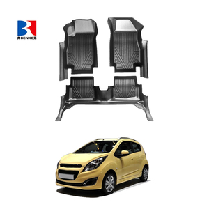 Alfombrillas de coche 5D de caucho TPE ecológicas, impermeables y antideslizantes, personalizadas de fábrica, 3 piezas para Chevrolet Spark (LHD) 2023 - Product Image 3
