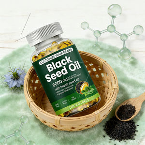 Gélules d'huile de nigelle à absorption rapide, formule personnalisée en gros, favorise la santé cardiovasculaire - Product Image 2