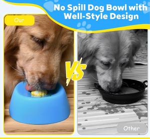 Wholesale 250ml Portable Rubber Slow Feeder Dog Bowls Anti-Slip Lick Toy for Treats & Yogurt Microwave Safe - Product Image 3
