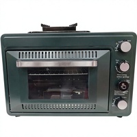 Nouveau barbecue à gaz d'extérieur 2026, four cassette tout-en-un grande capacité, cuisson en fonte, commande par bouton, simple et manuel