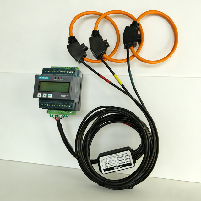 Industrial IOT Smart WIFI ENERGY METER, Wireless AMI Power Meter, 3-Phase MQTT Power Quality Analyzer with 200A Rogowiski Coil