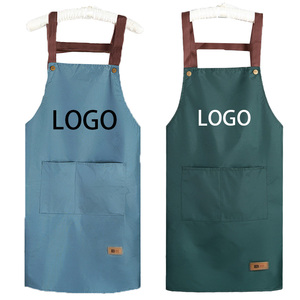 Biểu Tượng Tùy Chỉnh Bán Buôn Người Lớn Có Thể Điều Chỉnh H-Vai Tạp Dề Bền Tái Sử Dụng PVC Nhà Bếp Không Tay Nhà Hàng Nấu Ăn Tạp Dề - Product Image 1