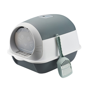 Lettiera per Gatti Chiusa e Coperta, Accessori per Animali Domestici, Grande Lettiera in Plastica per Gatti - Product Image 1