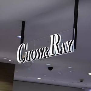 Letras para pedido de restaurante Recoger <span class=keywords><strong>Comprar</strong></span> Pagar Aquí Caja de luz Palabra 3D Mini Letrero acrílico Letra LED Señalización - Product Image 2