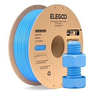 Filament ABS <span class=keywords><strong>ELEGOO</strong></span> 175 mm Noir 1 kg Résistant à la chaleur Résistant aux chocs Bobine (22 lb) Compatible avec la plupart des imprimantes 3D - Product Image 2