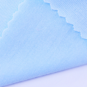 مخصص بالجملة 180gsm مغزول 95 خيزران 5 سبانديكس جيرسيه كينت ألياف خيزران قماش واحد من قماش الخيزران سبانديكس جيرسي مطاطي - Product Image 4