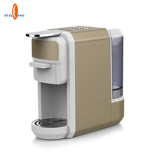 Machine à <span class=keywords><strong>café</strong></span> multi-capsules Hôtel Machine à <span class=keywords><strong>café</strong></span> à dosettes automatique Cappuccino Machine à <span class=keywords><strong>café</strong></span> dorée - Product Image 2
