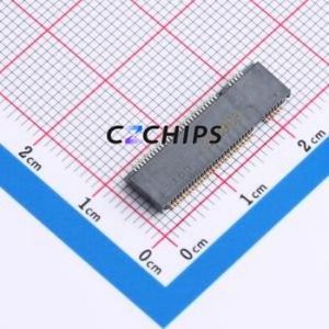 HYCW09B-05NGFF-230B Hard Drive Connector (SAS/SATA/M.2) SMD Connector M.2-B Key Female 67P Horizontal Mount - Product Image 1