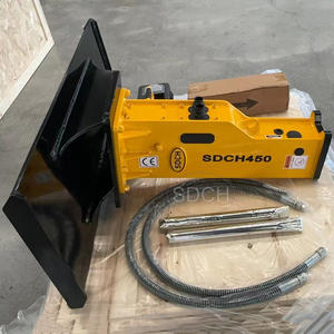 החלקה straid מטעין תיבת מצורף סוג הידראולי פטיש מפסק עבור שבירת בטון - Product Image 3