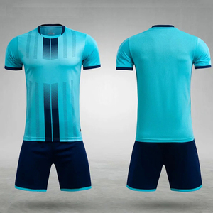 เสื้อฟุตบอลคุณภาพสูง 100% โพลีเอสเตอร์ สีขาว ชุดฟุตบอลสำหรับผู้ชาย - Product Image 5