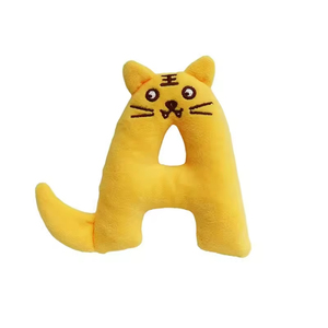 Jouets pour animaux de compagnie, jouets sonores anti-plumes, 26 lettres anglaises, jouets sonores en peluche, vente en gros de jouets pour chiens - Product Image 6