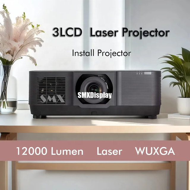 12,000 Lumens 4K Laser Projector for Outdoor 3D Mapping High-Brightness Building Projection Mapping Projector
