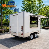 Camion de vente ambulante Webetter entièrement équipé pour la vente de limonade, gelato, glaces, pizzas et kebabs, avec cuisine complète