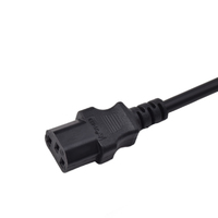 Câble d'alimentation double femelle IEC 60320 C14 à C13 + C7, rallonge d'alimentation multi-usages Y-Splitter, câble d'alimentation universel