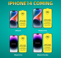Protection d'Écran en Verre 9D pour iPhone, Protecteurs d'Écran en Verre Trempé 9H, Protecteurs en Verre pour Téléphone Portable