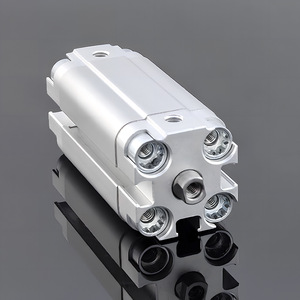 Baocn Thin Cylinder Advu 16 30 P A Connexion filetée à double action avec corps en aluminium - Product Image 2