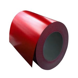 Bobine d'acier prélaqué avec revêtement rouge Galvalume, matériau de toiture métallique - Product Image 5