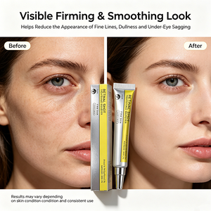 <span class=keywords><strong>Crema</strong></span> <span class=keywords><strong>Reafirmante</strong></span> y <span class=keywords><strong>Antiarrugas</strong></span> para el Contorno de Ojos con Retinal, Péptidos y Niacinamida, OEM ODM - Product Image 4