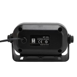 Haut-parleur externe 3,5 mm, haut-parleur pour véhicule avec câble de 14,76 pieds, mini haut-parleur externe pour radio amateur, CB et émetteurs-récepteurs de scanners - Product Image 4