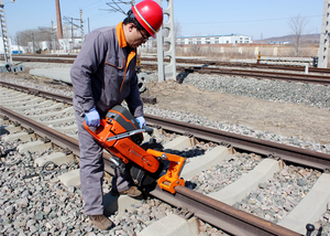 Gasoline-Powered Internal Combustion Rail <strong>Cutter</strong> K1270 Portable <strong>Petrol</strong> <strong>Disc</strong> Saw - Product Image 5