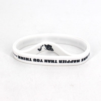 Bracelet en silicone imprimé multicolore, bracelet en caoutchouc, logo personnalisé, commande en gros OEM, cadeau pour campagne de sensibilisation