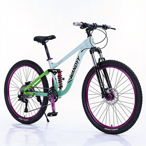 Bicicleta de Montaña Económica de Aluminio con Suspensión Completa, Cuadro de 29 Pulgadas, Bicicletas de Montaña de 27.5 y 29 en Oferta para Hombre y Mujer - Product Image 2