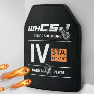 แผ่นเกราะป้องกันทางยุทธวิธี10x12 "แผ่นป้องกันตัวแทรกแผ่นป้องกันเซรามิก - Product Image 1