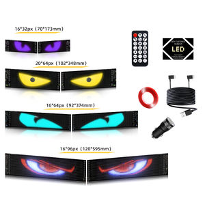 Schermo trasparente flessibile a Led impermeabile con schermo adesivo a Led demone occhio dinamico per camion altri accessori per luci auto - Product Image 6