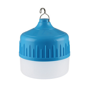 Led Charging Lamp 100lm W Usb Rechargeable Portable Outdoor Camping <b>Light</b> With Hook For Night Market Use - Product Image 1