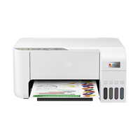 Imprimante Jet d'Encre Multifonction Originale EcoTank L3256 avec Réservoir 4 Couleurs, Interface Wi-Fi et USB pour Petit Bureau ou Usage Domestique