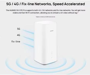 HW-Enrutador inalámbrico original desbloqueado 5G CPE Pro 2 Cat 19 <span class=keywords><strong>H122</strong></span> 5G, puerta de enlace WiFi 4G - Product Image 4