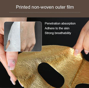 Hydrolysed Collage Lemon and Honey <strong>Birds</strong> <strong>Nest</strong> Repair Maintain Stability <strong>Gold</strong> Foil Cream Facial Mask - Product Image 4